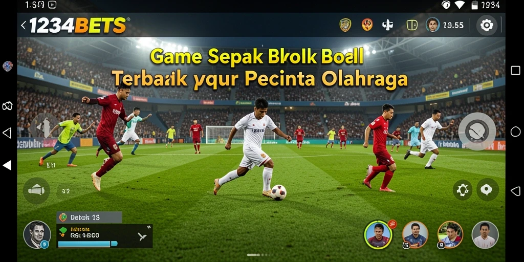 Gameplay seru dan menegangkan dalam 1234BETS saat pertandingan berlangsung.