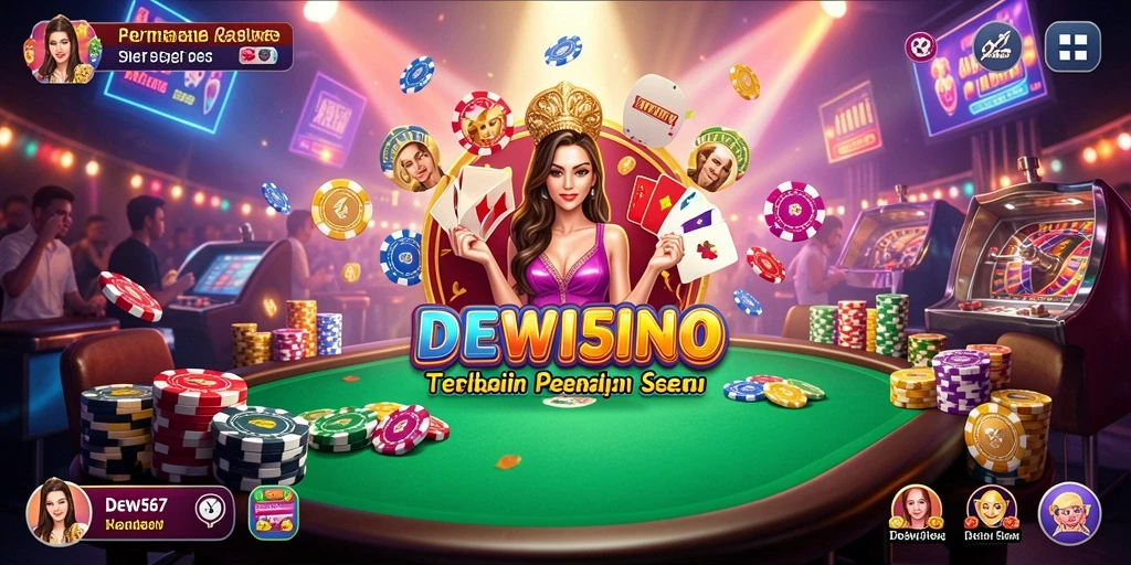 Tampilan menarik DEWI567 dengan gameplay kasino mendebarkan.