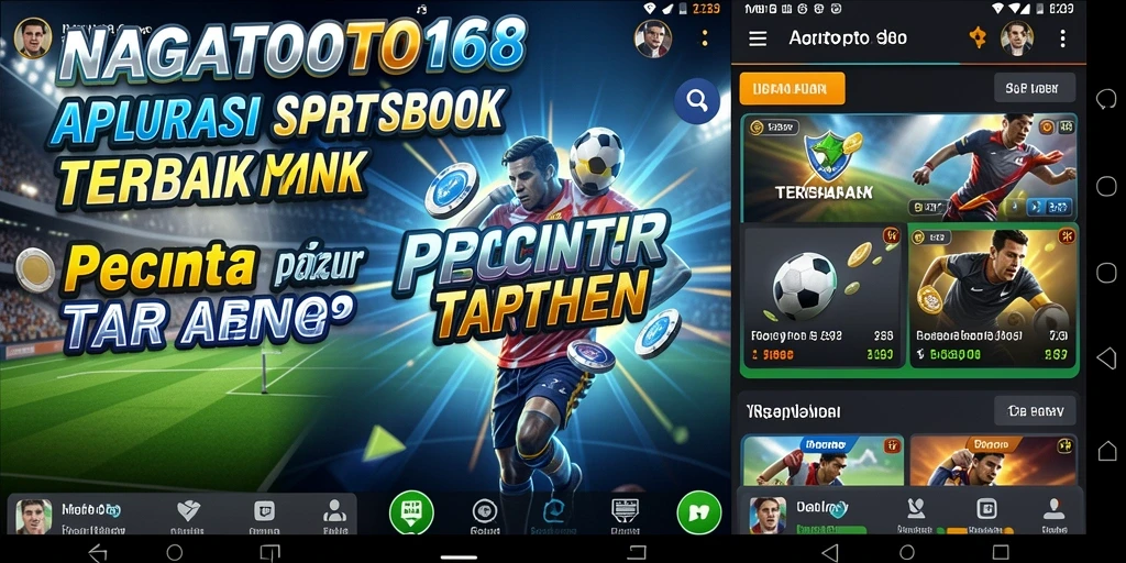 Tampilan utama NAGATOTO168 yang menarik dengan gameplay Sportsbook.