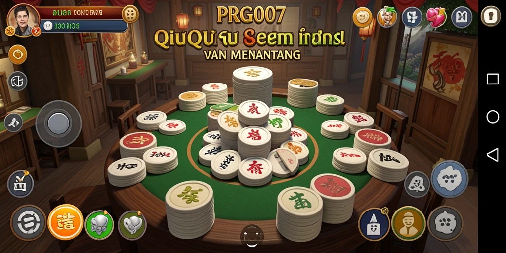 Tangkapan layar gameplay QiuQiu yang seru dan interaktif.