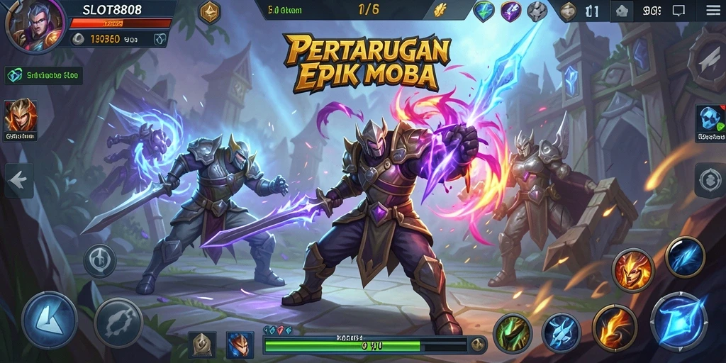 Gameplay menegangkan di SLOT8808 dengan karakter yang bervariasi.